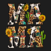 Western Mama With Sunflowers Classic Tee | Teevron
