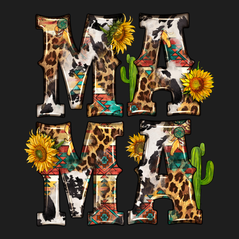 Western Mama With Sunflowers Classic Tee by BundleAndBundleShop | Teevron