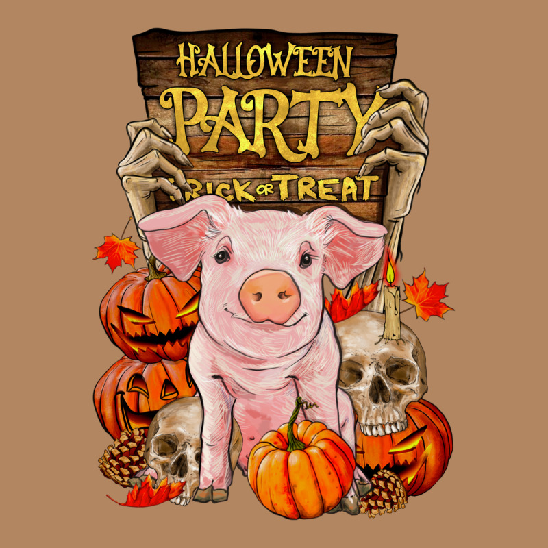 Halloween Party Pig Long Sleeve Tee by RanaPortraitStore | Teevron