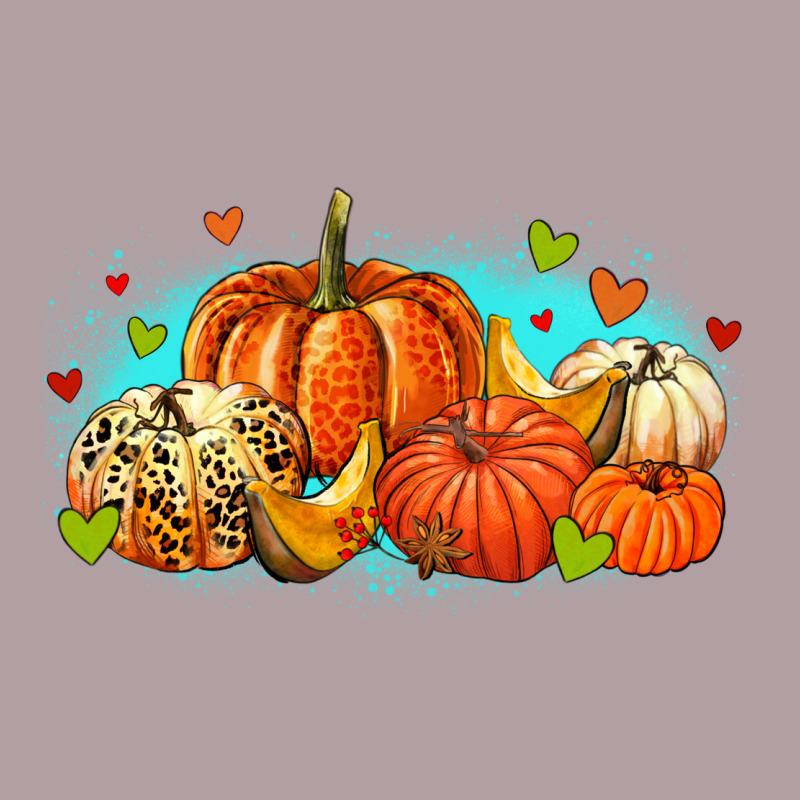 Thankful Pumpkins Vintage Hoodie by MaliasSmallBusiness | Teevron