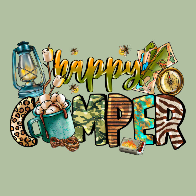 Happy Camper Urban Hoodie by CowhideDigitalArt | Teevron