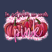 In October We Wear Pink Breast Cancer Heavyweight Hoodie | Teevron