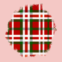 Christmas Tartan Patch Urban Heavy Tee | Teevron