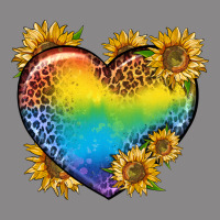 Pride Heart And Sunflower Vintage Tee | Teevron