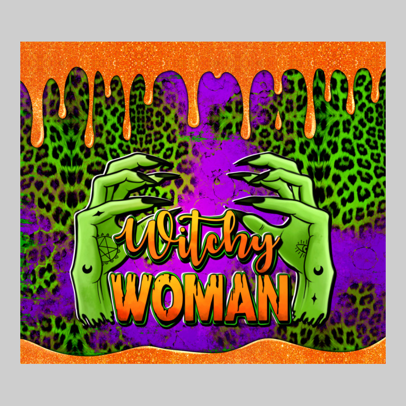 Witchy Woman Halloween Tumbler Premium Tee by Jasminsmagicworld | Teevron