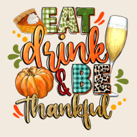 Eat Drink And Be Thankful Zipper Hoodie | Teevron
