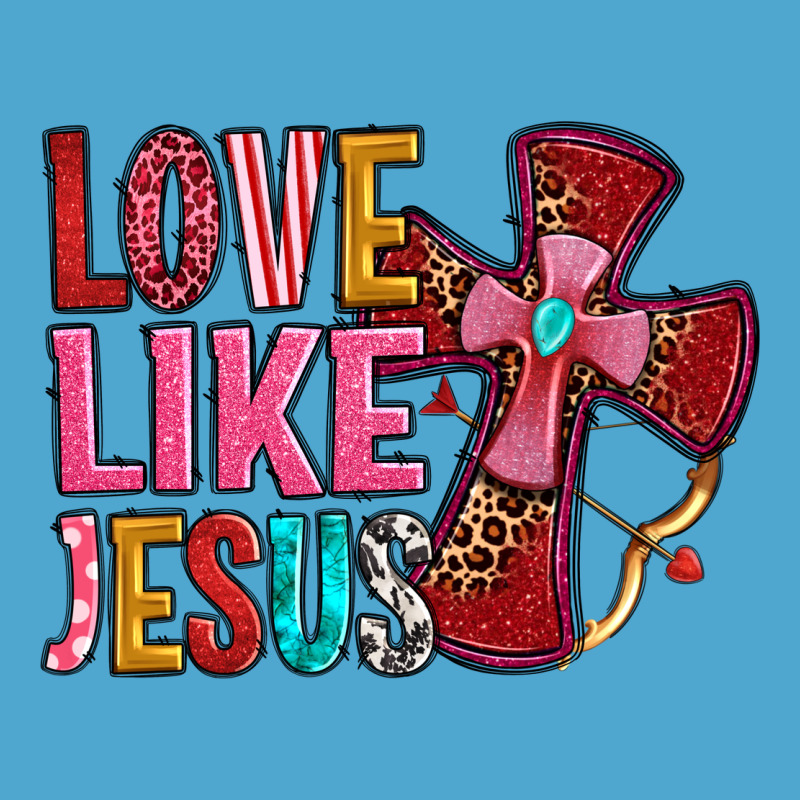 Love Like Jesus Premium Hoodie by OliviaCreatesArt | Teevron