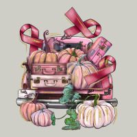 Breast Cancer Truck With Pumpkins Heavyweight Hoodie | Teevron