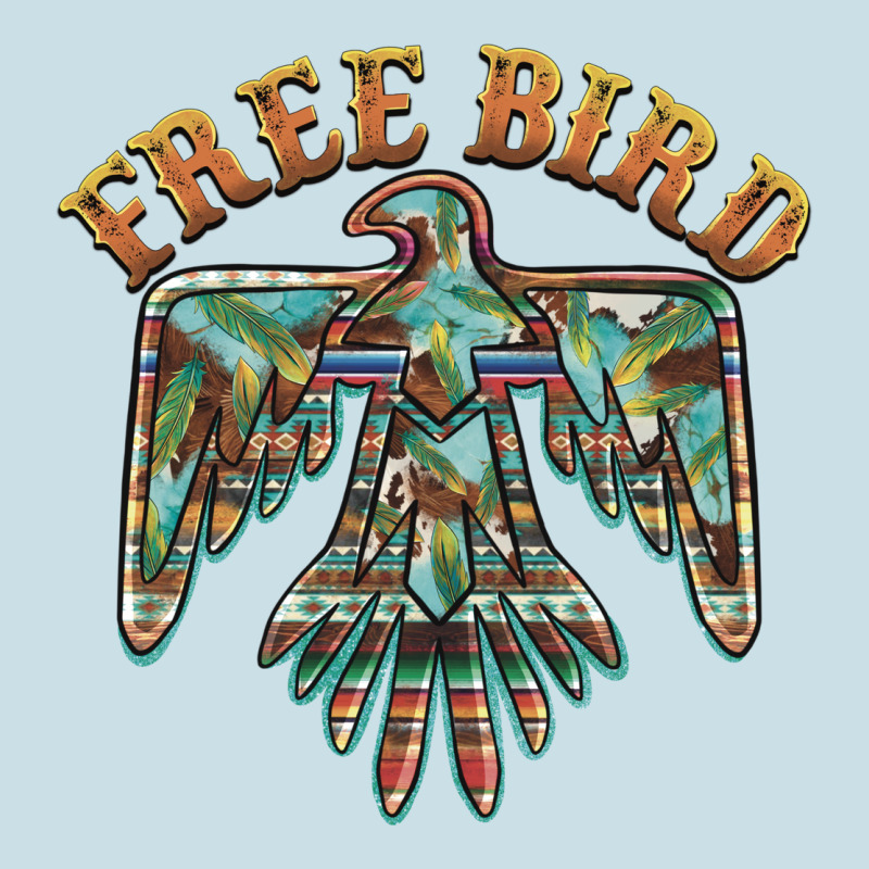 Free Bird Feathers Thunderbird Ladies Tee by BarkalooDesign | Teevron
