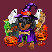 Halloween Dachshund Puppy Dog Long Sleeve Tee | Teevron