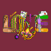 Love Nurse Mardi Gras Premium Hoodie | Teevron