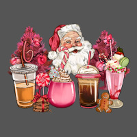 Pink Christmas Pink Tree Santa Coffe Cups Zipper Hoodie | Teevron