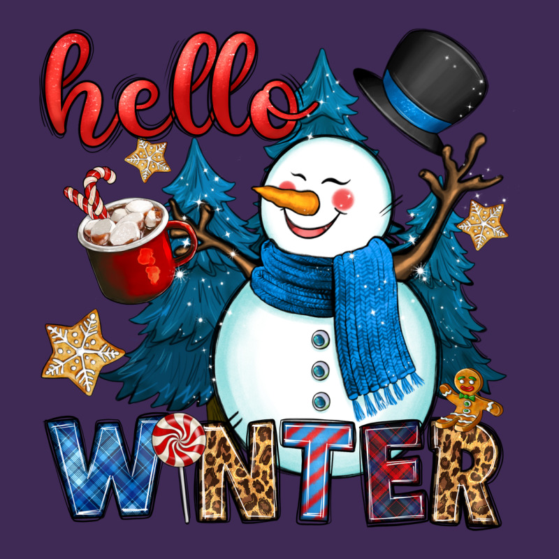 Hello Winter Premium Hoodie by OliviaCreatesArt | Teevron