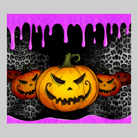 Halloween Jack O'lantern Dripping Glitter Tumbler Premium Tee | Teevron