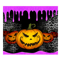 halloween jack o'lantern dripping glitter tumbler | Teevron