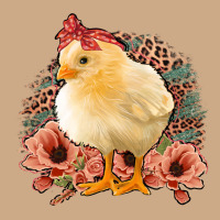 Chick With Flowers Feopard Vintage Hoodie | Teevron