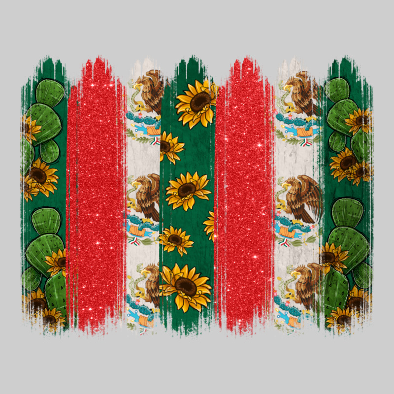 Mexican Flag Brushstroke Premium Tee by Jasminsmagicworld | Teevron