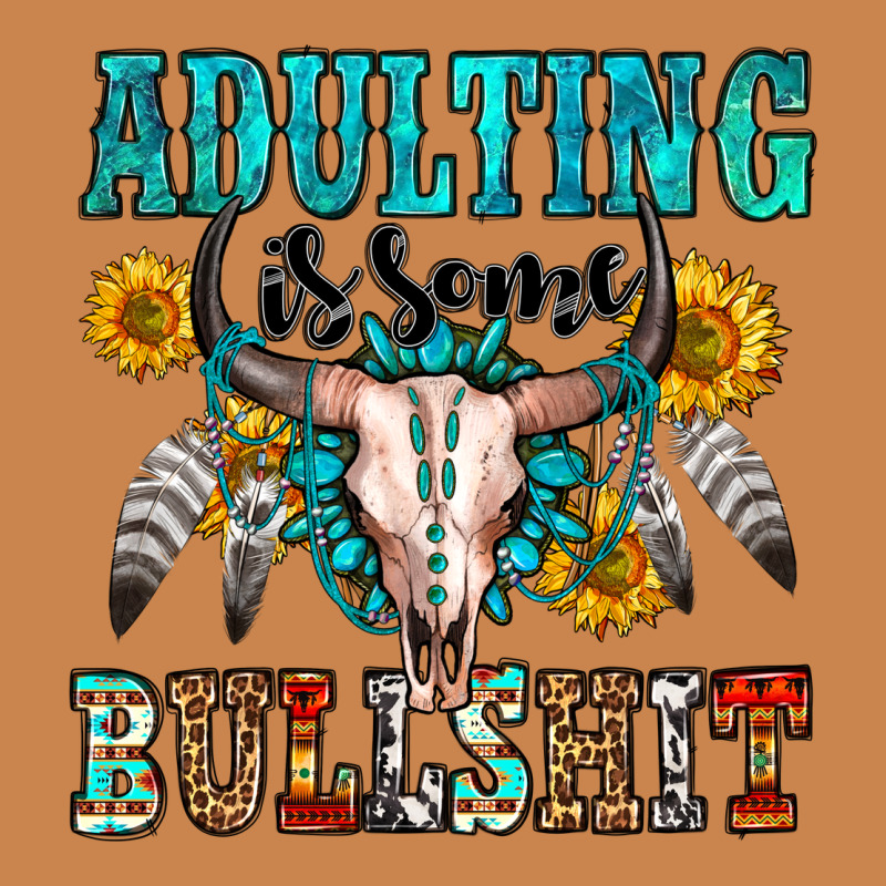 Adulting Is Some Bullshit Heavyweight Hoodie by OliviaCreatesArt | Teevron