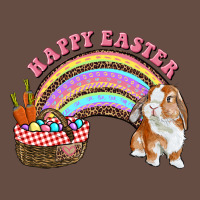 Happy Easter Bunny And Egg Basket Rainbow Long Sleeve Tee | Teevron