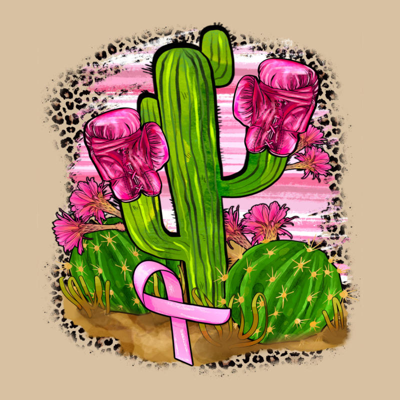 Breast Cancer Cactus Heavyweight Hoodie by FaDigitalArtStudio | Teevron