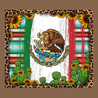 Mexican Flag Background With Cactus And Sunflower Tumbler Premium Tee | Teevron