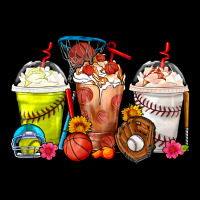 Softball Basketball Baseball Sports Coffee Cups Premium Sweatshirt | Teevron