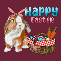 Happy Easter Bunny And Egg Basket Long Sleeve Tee | Teevron
