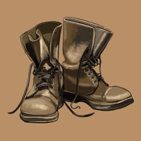 Soldier Veteran Boots Vintage Hoodie | Teevron
