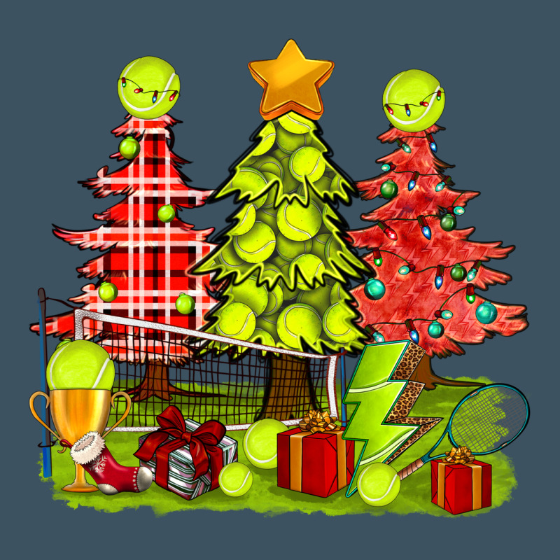 Christmas With Tennis Trees Urban Heavy Tee by BundleAndBundleShop | Teevron