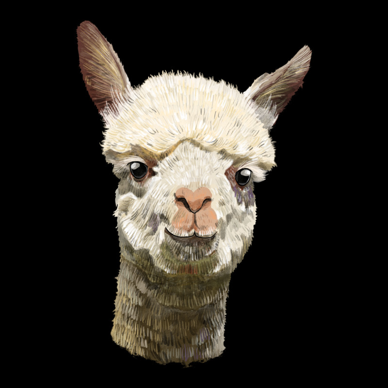 Alpaca Head Premium Tee by LillyAllenDesigns | Teevron