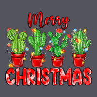 Merry Christmas Cactuses Vintage Hoodie | Teevron
