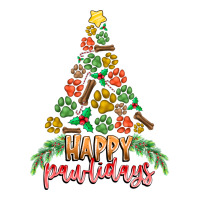 paw print christmas tree | Teevron