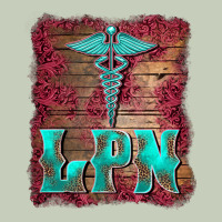 Licensed Practical Nurse Medical Symbol  Background Ladies Tee | Teevron