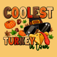 Coolest Turkey In Town Vintage Hoodie | Teevron