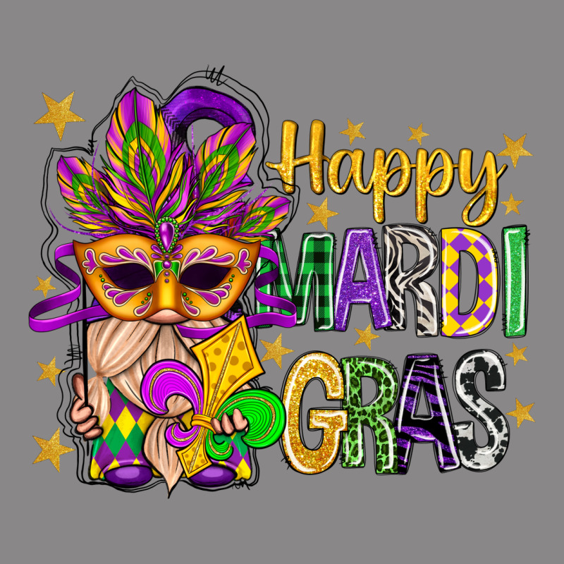 Happy Mardi Gras With Gnome Vintage Tee by BundleAndBundleShop | Teevron