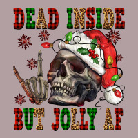 Dead Inside But Jolly Af Vintage Hoodie | Teevron