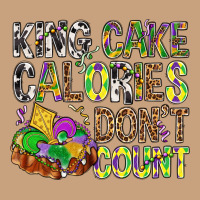 King Cake Calories Don't Count Mardi Gras Vintage Tee | Teevron