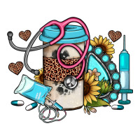 Western Sunflower Gemstone Nurse Premium Tee | Teevron