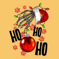 Ho Ho Ho Skeleton Vintage Hoodie | Teevron