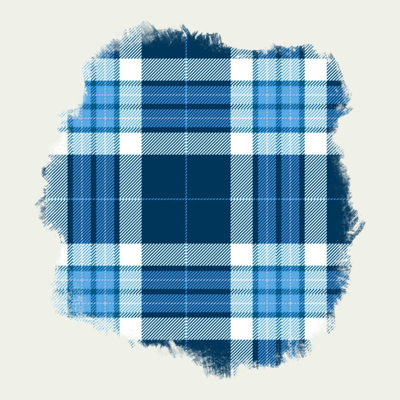 Winter Tartan Patch Urban Heavy Tee by BundleAndBundleShop | Teevron