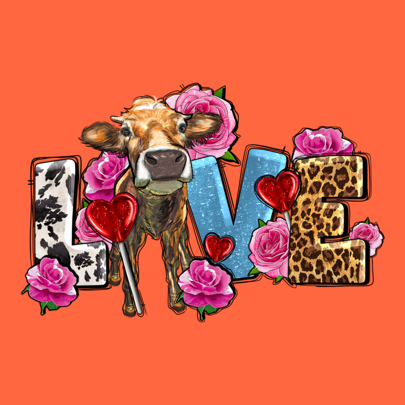 Love With Cow Olivia Premium Hoodie by OliviaCreatesArt | Teevron