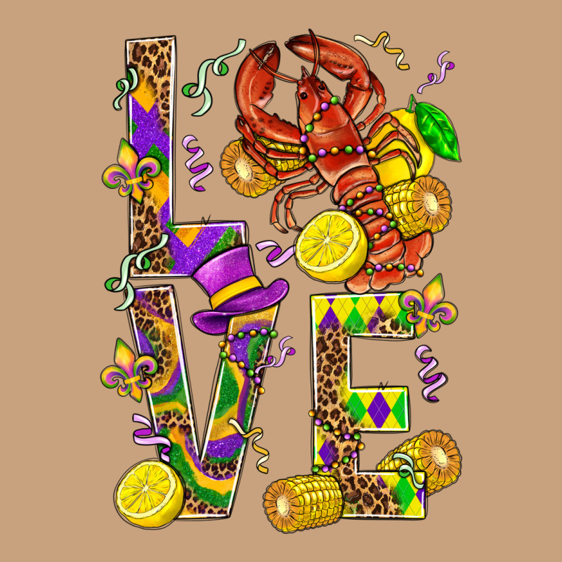 Love Crawfish Mardi Gras Vintage Tee by BundleAndBundleShop | Teevron