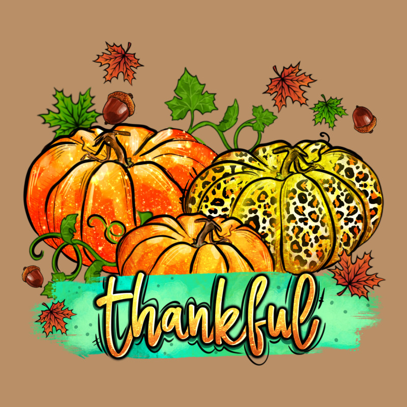 Thankful Pumpkins With Glitter Vintage Hoodie by MaliasSmallBusiness | Teevron