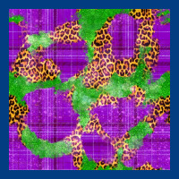 Mardi Gras Leopard Seamless Pattern Premium Sweatshirt | Teevron