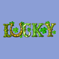 St. Patrick's Day Lucky With Clovers And Horseshoe Long Sleeve Tee | Teevron