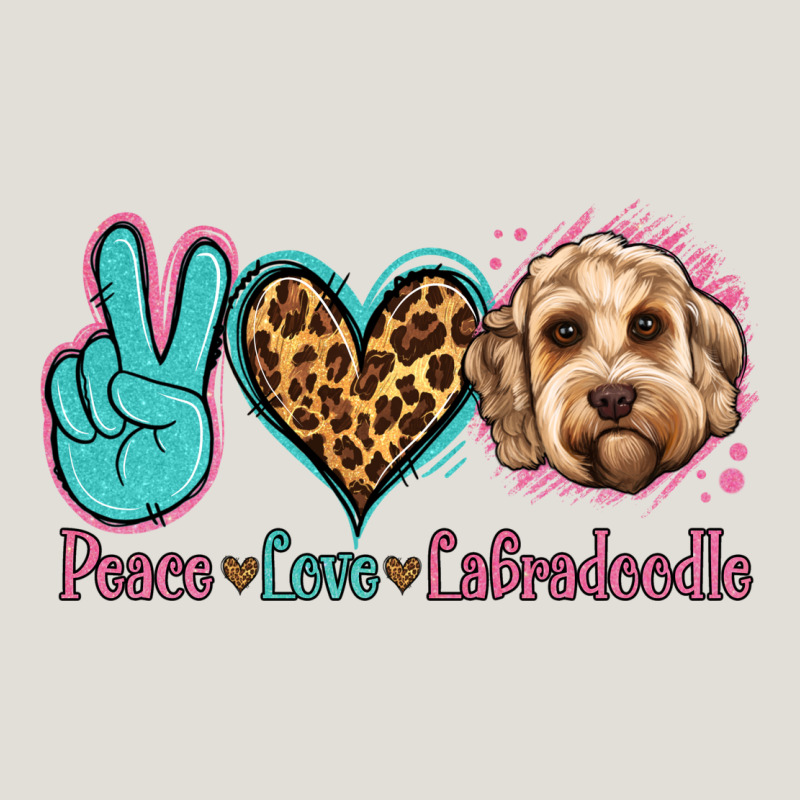 Peace Love Labradoodle Heavy Core Tee by Jasminsmagicworld | Teevron