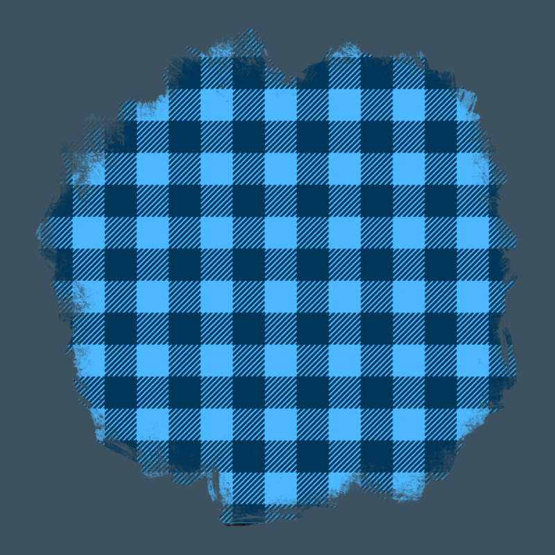 Winter Tartan Patch Urban Heavy Tee by BundleAndBundleShop | Teevron