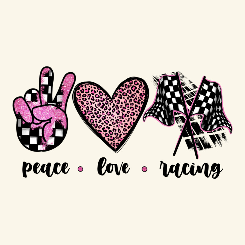 Peace Love Racing Premium Hoodie by JahusDesignShop | Teevron