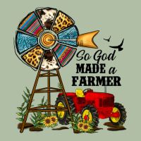 So God Made A Farmer Urban Heavy Tee | Teevron