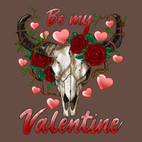 Be My Valentine Bull Skull Long Sleeve Tee | Teevron